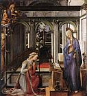 Fra Filippo Lippi Famous Paintings - Annunciation